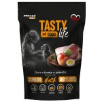 Tasty Dogs Life karma mokra dla szczeniąt danie w galaretce Junior Kaczka 500g saszetka