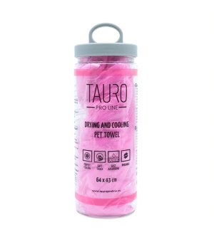 Tauro Pro Line Ręcznik Chłodzący 64x43cm Różowy