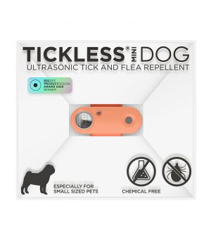 Tickless Pet Mini Hot Peach - urządzenie chroniące przed kleszczami
