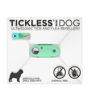 Tickless Pet Mini Mentha Green - urządzenie chroniące przed kleszczami