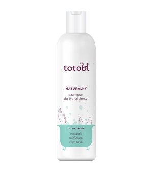 Totobi Naturalny szampon do białej sierści dla psów i kotów 300ml