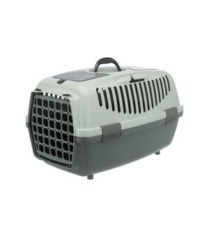 Trixie Box transportowy Capri 2 antracyt/szary/zielony XS–S 37 × 34 × 55 cm