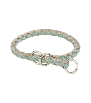 Trixie CAVO OBROŻA ZACISKOWA L 47-55CM - SZAŁWIOWY/ PIASKOWY