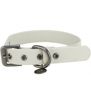 Trixie CityStyle obroża jasnoszara PVC L 45-52cm/25mm