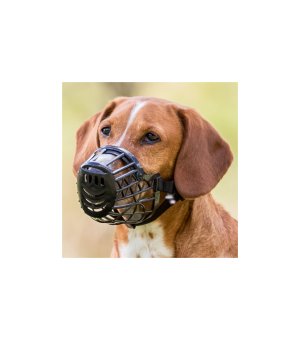 TRIXIE kaganiec plastikowy czarny rozmiar L