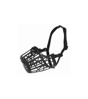 TRIXIE kaganiec plastikowy czarny rozmiar L