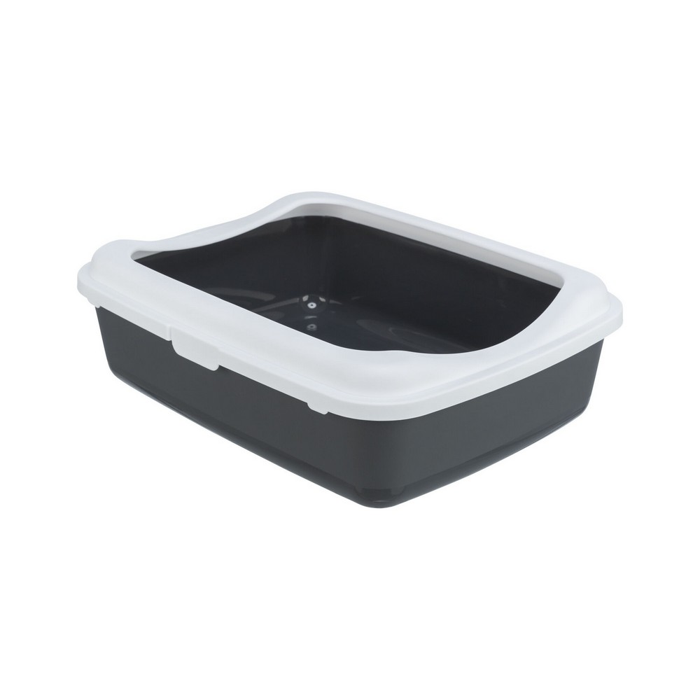 TRIXIE Kuweta Classic ciemnoszara/biała 37x15x47cm