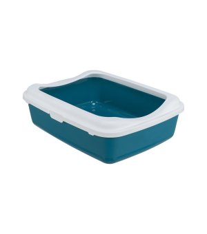 TRIXIE Kuweta Classic petrol/biała 37x15x47cm 