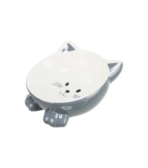Trixie Miska ceramiczna dla kota w kształcie kota 0,15L 14cm