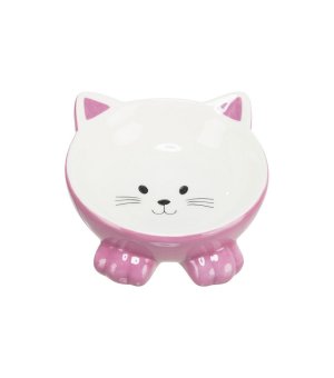 Trixie Miska ceramiczna dla kota w kształcie kota 0,15L 14cm