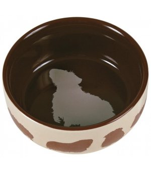 TRIXIE miska ceramiczna dla świnki morskiej z motywem 250ml śr 11cm