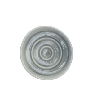 Trixie Miska ceramiczna spowalniająca jedzenie szaro-niebieska 90ml 17cm
