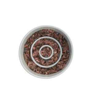 Trixie Miska ceramiczna spowalniająca jedzenie szaro-niebieska 90ml 17cm