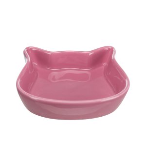 TRIXIE Miska Ceramiczna w kształcie głowy kota - MIX kolorów - 250ml