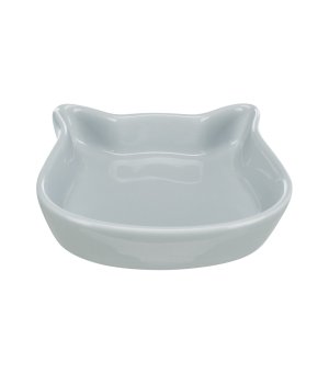 TRIXIE Miska Ceramiczna w kształcie głowy kota - MIX kolorów - 250ml