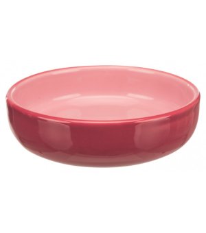 TRIXIE MISKA DLA KOTÓW RAS KRÓTKOPYSKICH, CERAMICZNA 0,3L/ 15CM MIX KOLORÓW
