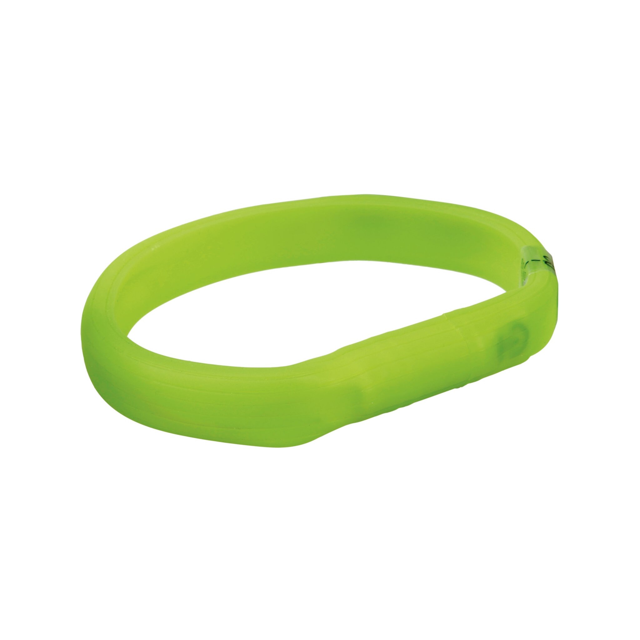 Trixie obręcz z lampą błyskową USB M-L 50cm /30mm zielona