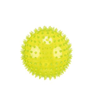 Trixie Piłka z kolcami kolorowa z termogumy 12cm