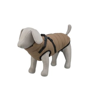 TRIXIE płaszczyk PIROU z szelkami piaskowy S 40cm