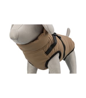 TRIXIE płaszczyk PIROU z szelkami piaskowy S 40cm