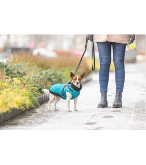 TRIXIE płaszczyk PONTIS z szelkami morski S 40cm
