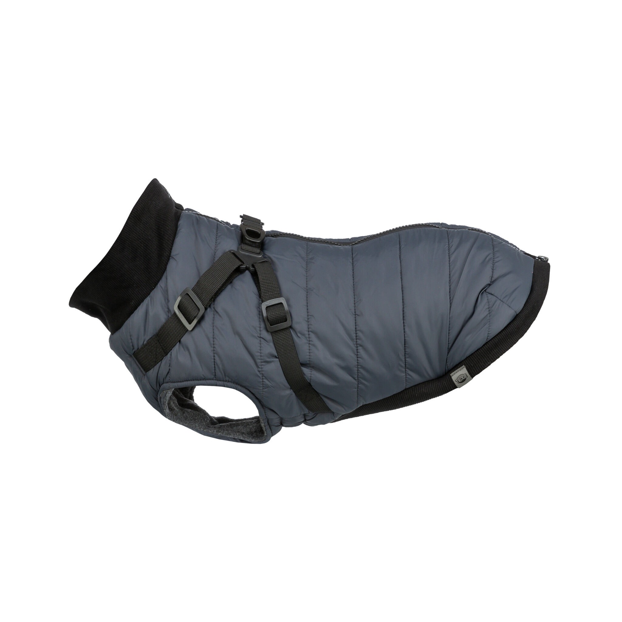 TRIXIE płaszczyk PONTIS z szelkami Niebieski S 40cm