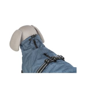 TRIXIE płaszczyk RIOM zimowy XXL 80cm ciemnoniebieska