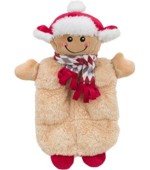 🎄🎁 Pluszak świąteczny -  Ludzik z Piernika 28cm - do zabawy dla psa - Trixie