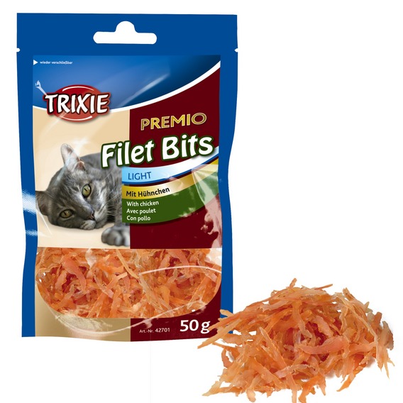 Trixie Premio Filet Bits filety z kurczaka d/kota 50g