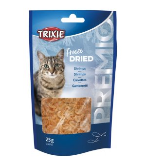 TRIXIE PRZYSMAK PREMIO FREEZE DRIED SHRIMPS KREWETKI 25G 