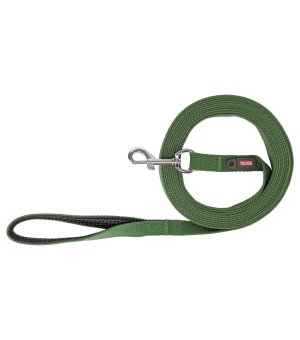 Trixie Smycz treningowa bawełniana oliwkowozielona M 5m 20mm