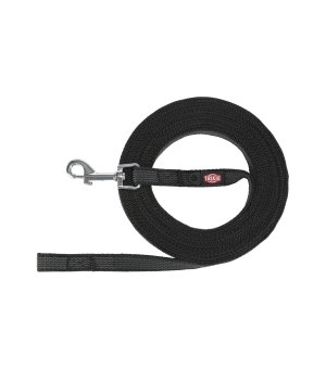 Trixie Smycz treningowa gumowana czarna S/M 10m 15mm