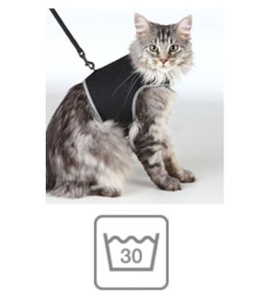 TRIXIE szelki dla kota XCat 24-42cm smycz 1,20m