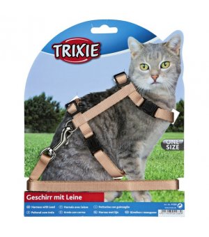 TRIXIE szelki regulowane dla kotów ze smyczą