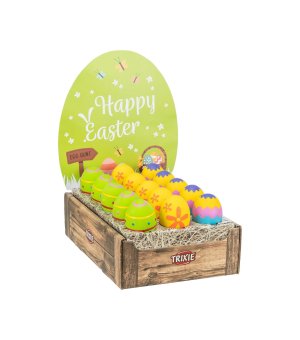 Trixie Wielkanocne Jajko piłeczka piszcząca 1szt. mix kolorów