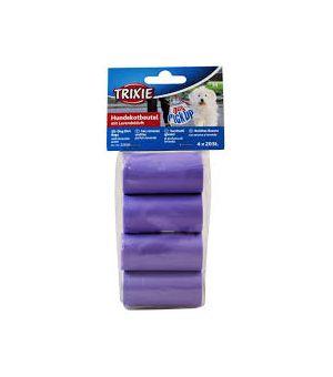 Trixie woreczki / worki na psie odchody 4x20szt o zapachu lawendowym