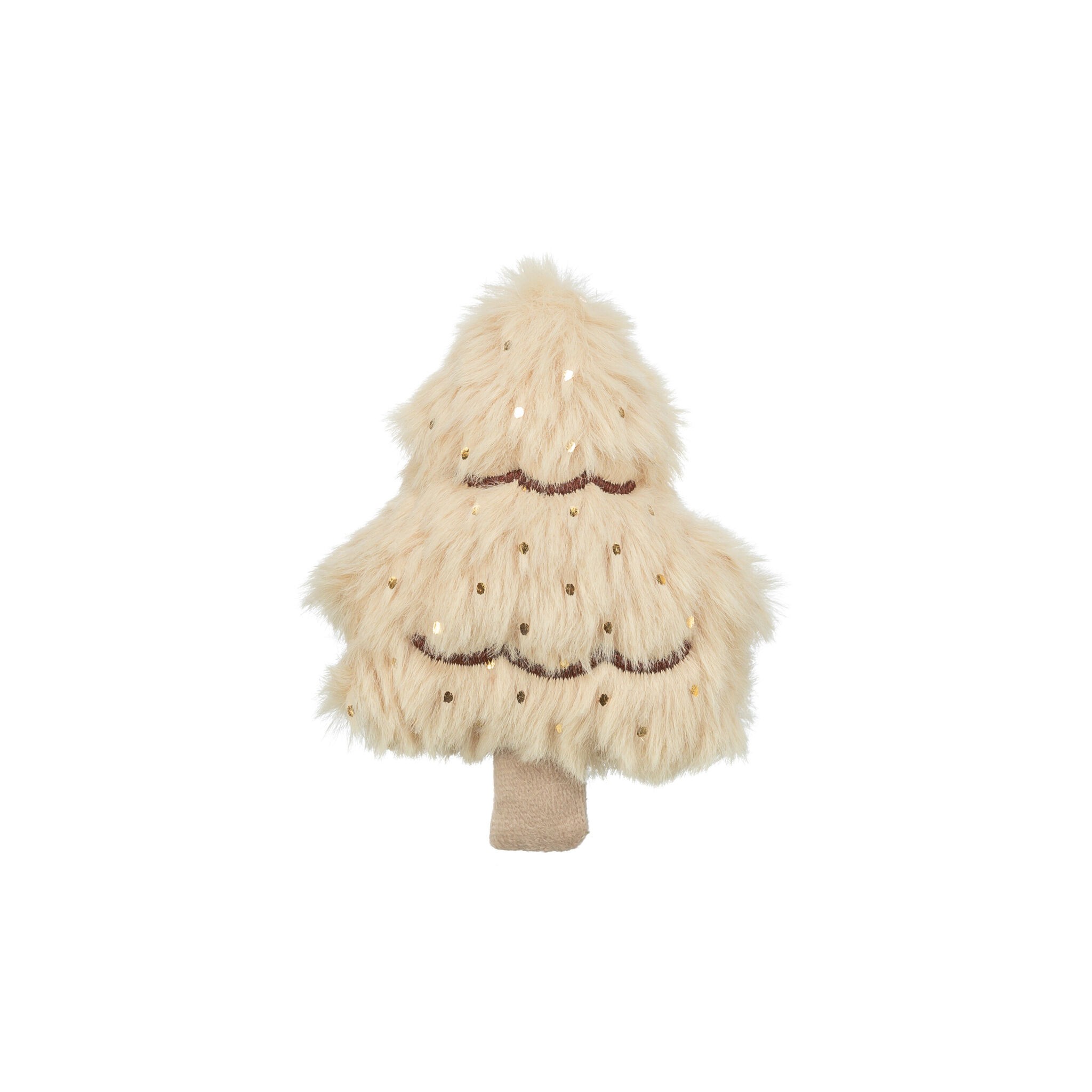 🎄🎁 TRIXIE Xmas Choinka Beżowa pluszowa dla kota 9,5cm