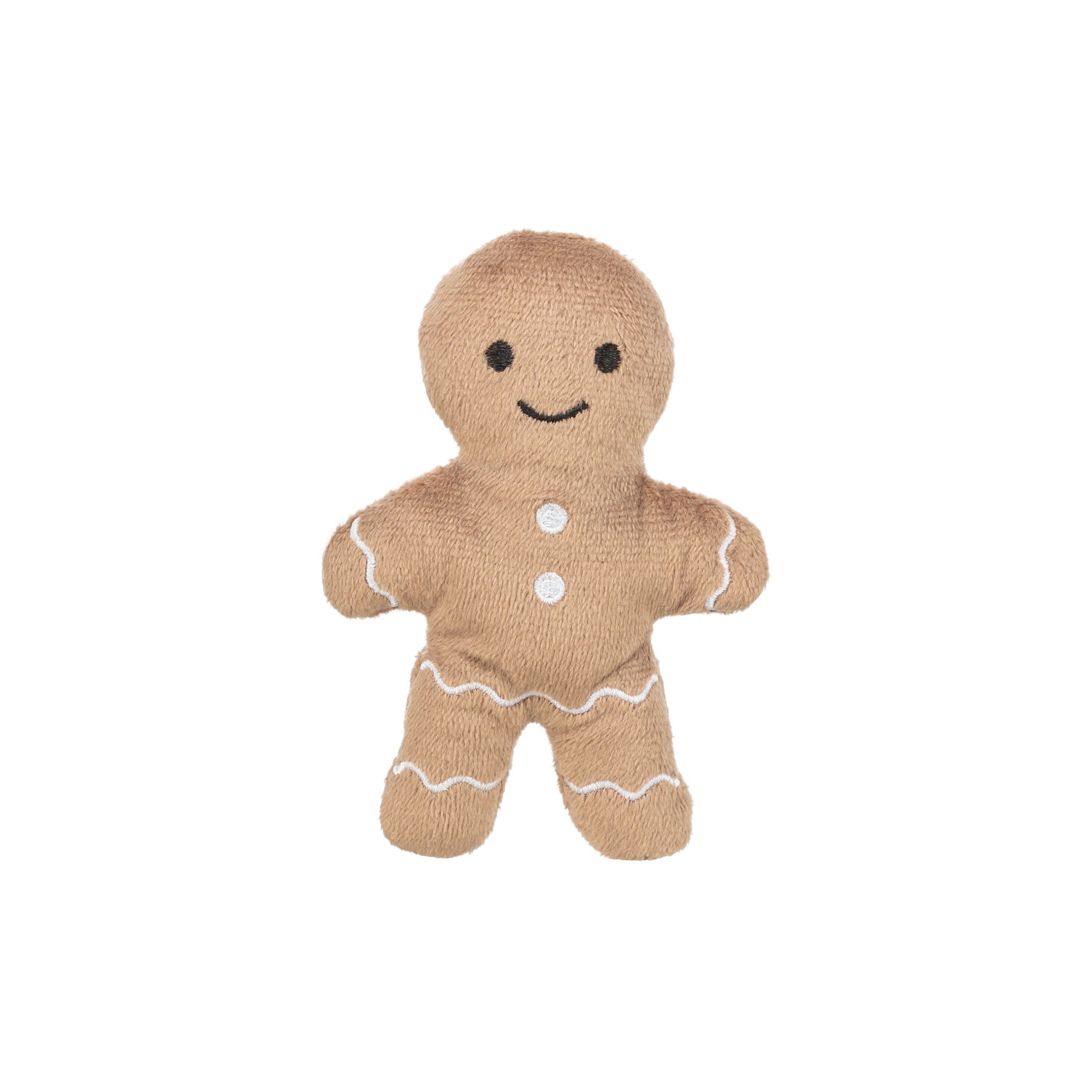 🎄🎁 TRIXIE Xmas Piernikowy ludzik pluszowy dla kota z kocimiętką 11cm