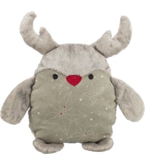 🎄🎁 Pluszak świąteczny -  Renifer 30cm - do zabawy dla psa - Trixie