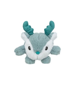 🎄🎁 TRIXIE Xmas Renifer zielony pluszowy 18cm