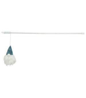🎄🎁 TRIXIE Xmas Wędka Skrzat dla kota drewno z kocimiętką 46cm