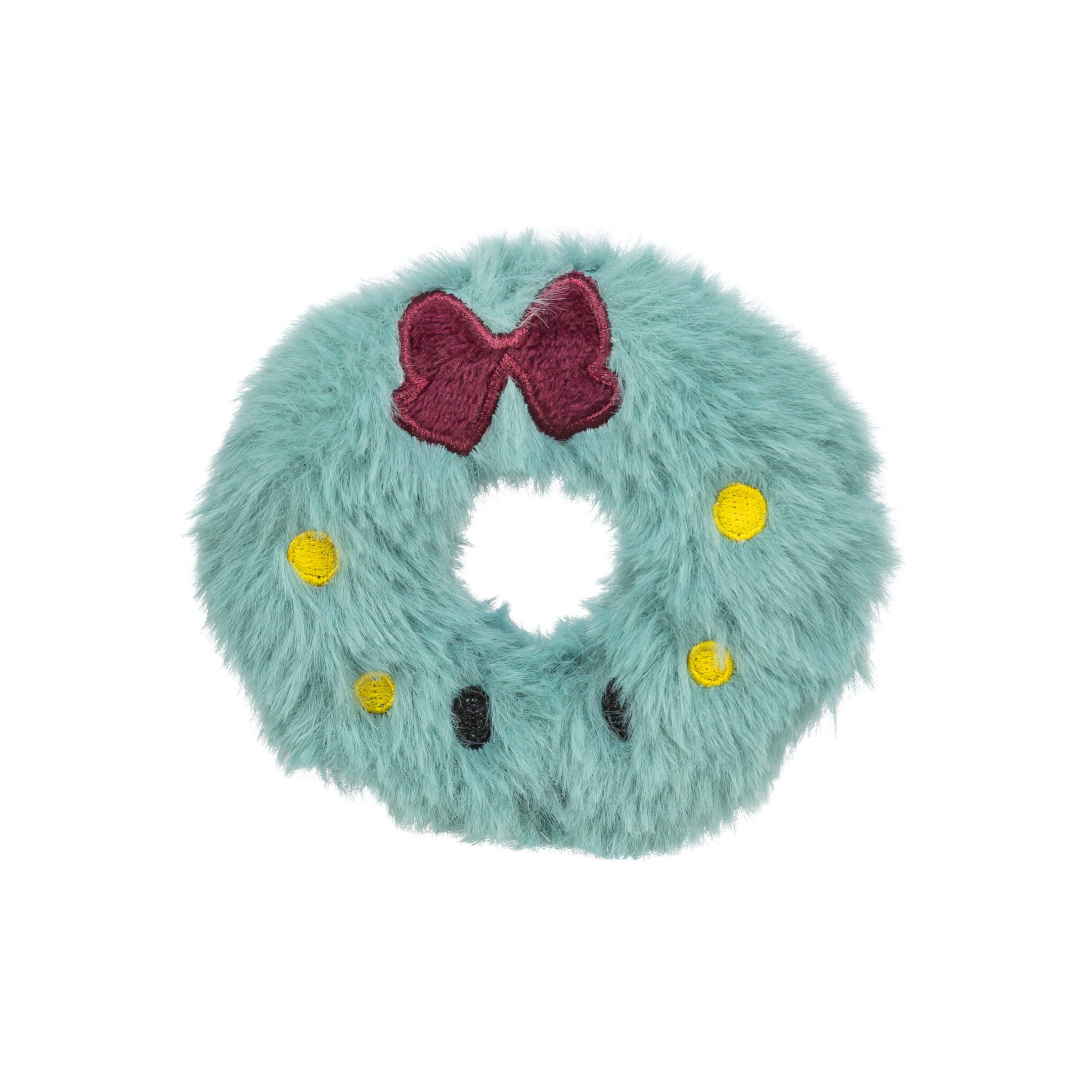 🎄🎁 TRIXIE Xmas Wieniec dla kota pluszowy z kocimiętką 9cm