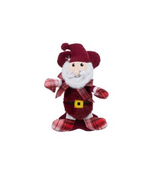 🎄🎁 Świąteczny zestaw pluszowych zabawek dla psa - Mikołaj i Kość - 30cm - Trixie Xmas