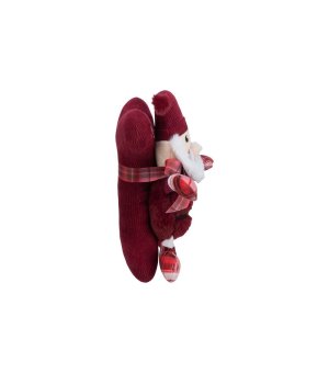 🎄🎁 Świąteczny zestaw pluszowych zabawek dla psa - Mikołaj i Kość - 30cm - Trixie Xmas