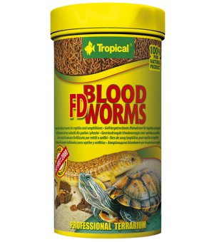 TROPICAL FD BLOOD WORMS 100ML/7G