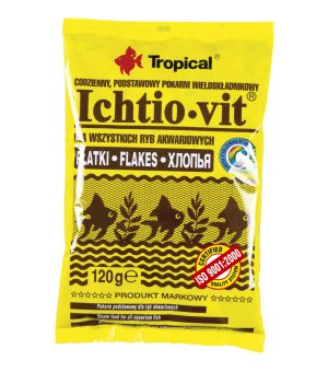 TROPICAL ICHTIO-VIT 120G - WOREK