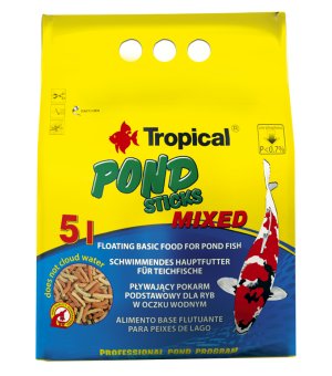 TROPICAL POND STICKS MIXED WOREK 1000ML/90G