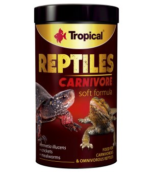 TROPICAL REPTILES CARNIVORE SOFT 250ML/65G