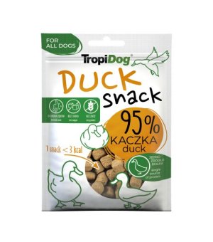 TropiDog Snack Duck - przysmaki MONO z Kaczki 70g