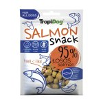 TropiDog Snack Salmon - przysmaki MONO z Łososia 70g